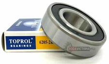 6205-2RS High Quality Two Side Rubber Seal Ball Bearing 25x52x15 6205 2RS 6205RS