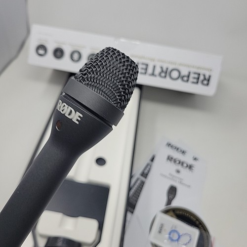 Rode Reporter Microfono Intervista Dinamico Omnidirezionale XLR Completo Scatola Aperta - Foto 4 di 13