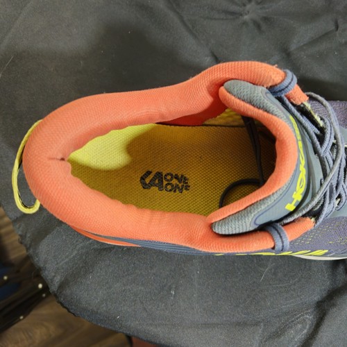 Hoka One One Bondi 7 Mens Sz 12 Blue Cushioned Running Sneakers Comfort Neutral - Picture 13 of 22