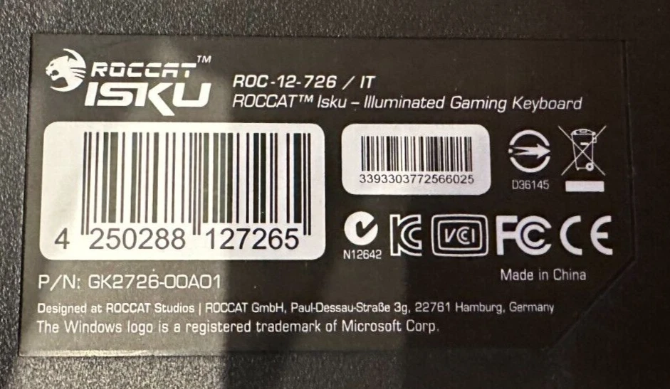 Tastiera rokkat ISKU - Immagine 2 di 2