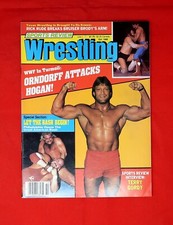 October 1986 Sports Review Wrestling, Terry Gordy, Orndorff, Hogan