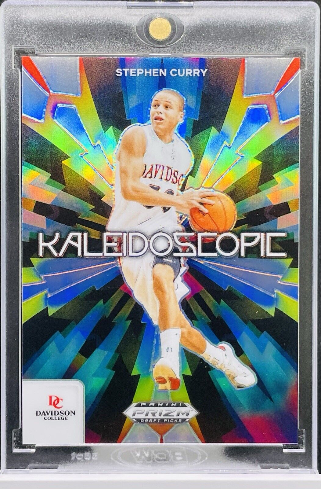 STEPHEN CURRY 2024 Panini Prizm Draft Picks Kaleidoscopic SILVER PRIZM #3
