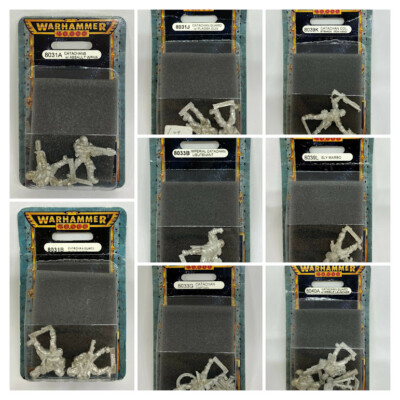 GW Warhammer 40K Blister Imperial Guard - Catachan NIB OOP (Yellow Logo)