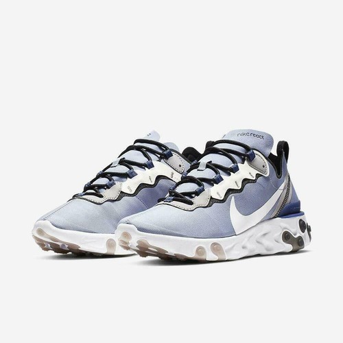 nike react element 55 indigo fog