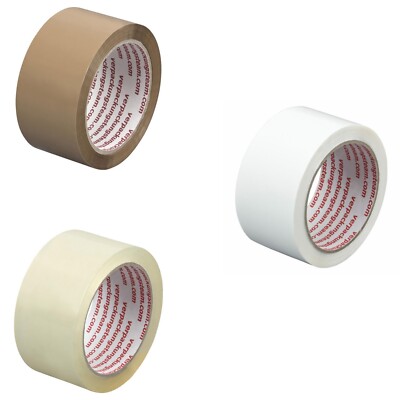 (  0,01/m-  0,03/m) 1-PACK Packband Klebeband OPP-909NN 50mmx66m leise Farbwahl