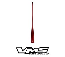 VMS RACING RED 9" LONG SPIKED ROD RADIO ANTENNA FOR DODGE RAM 1500 2500 3500