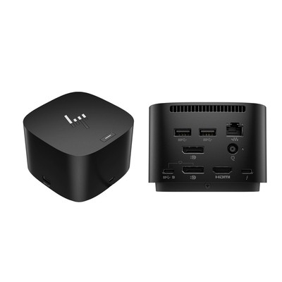 HP Thunderbolt 4 Dock 120W G4 (4J0A2AA), 13-in-1 USB C Docking Station with M...