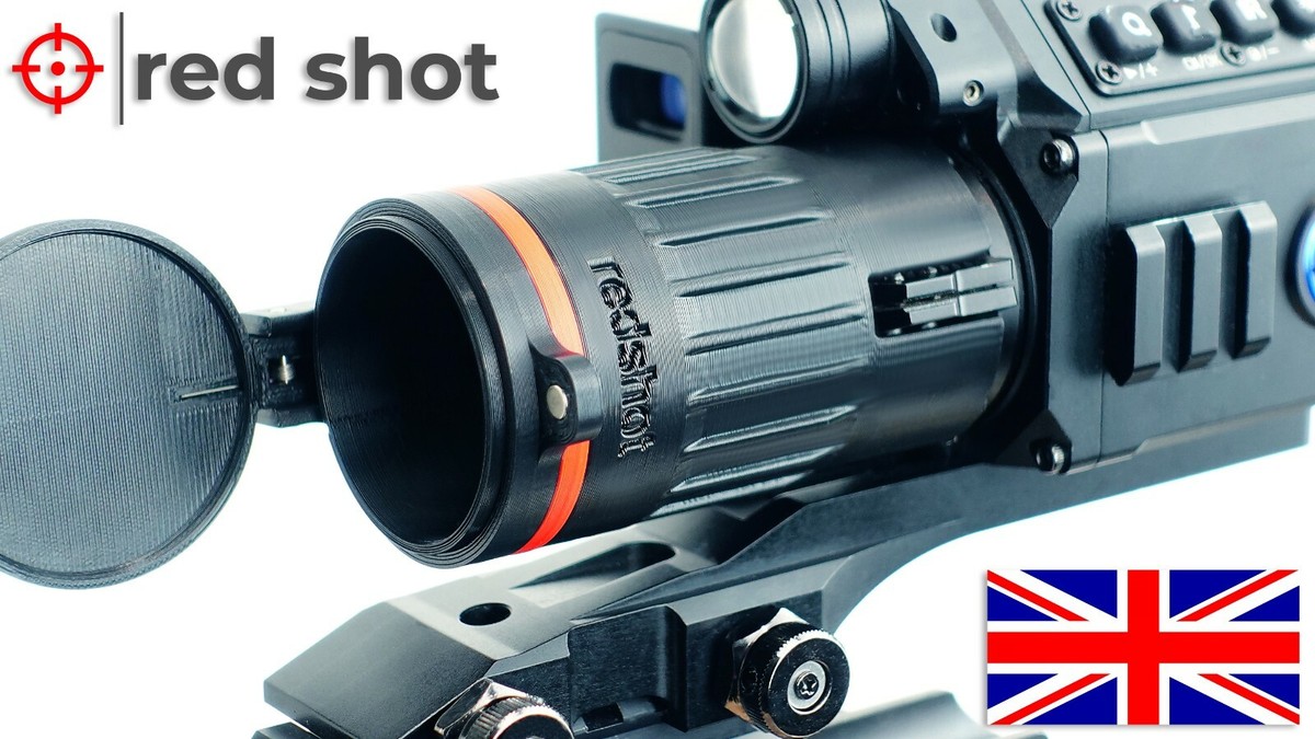 PARD Deluxe Rubber Lens Cap For NV008 008 LRF NV008P Scope - Cover - Foto 12