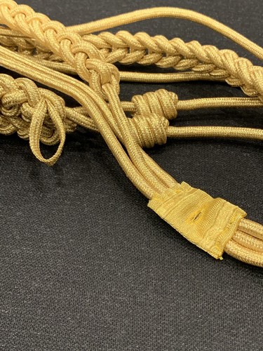 Aiguillette Gold Mylar Army Air Force Navy - 第 3/3 張圖片