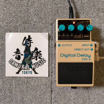 ギター BOSS DD-3 Digital Delay Boss DD-3 Digital Delay 1986 Vintage Guitar Pedal Made in