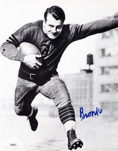 Bronko Nagurski signed JSA handsigniert 8x10 Foto Autogramm Auto 1930 - 1937 - Bild 1 von 3