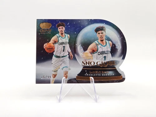 LaMelo Ball 2022-23 Panini Crown Royale Sno Globe SP /99 #9 Hornets