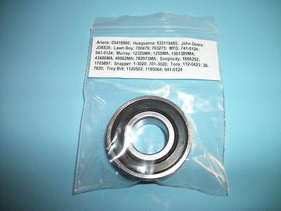 Spindle Bearing MTD 741-0124 941-0124 Husqvarna 532110485 John Deere JD8535