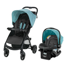 Graco Verb Travel System Includes Verb Stroller and Snugride 30 Infant Car Sea