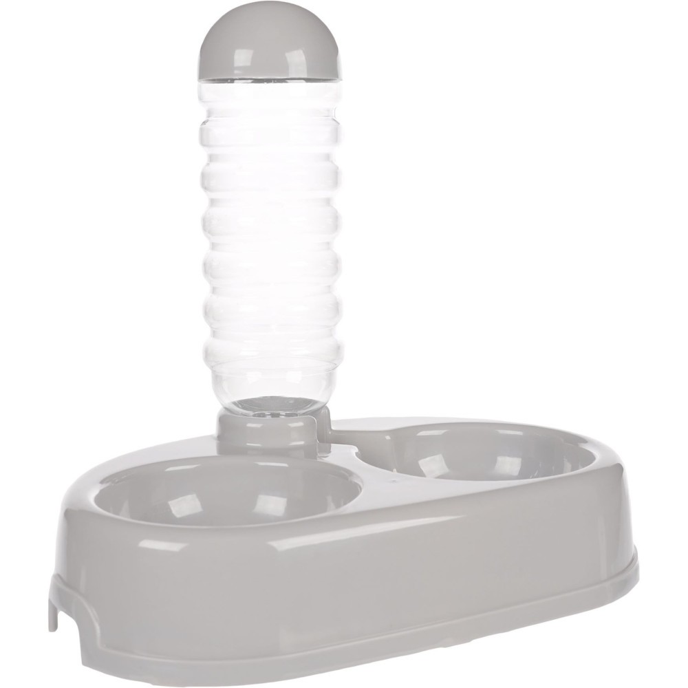 Distributeur eau et nourriture Alun 2 x 400 ml anti-renversement chat