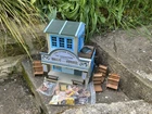 playmobil vintage far west western drug store custom model