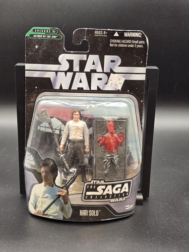 Figura de acción Hasbro Star Wars Saga Collection Han Solo Carbonite 002 - Imagen 2 de 16