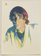 Postcard 4x6~1995 reprint~Star Wars~Luke Skywalker~artist Joe Smith. P195