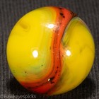 JABO PELTIER MANSION AV CORAL Swirl Marble 23/32 Mint Hawkeyespicks sg — photo 4