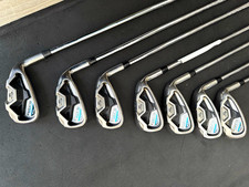 Cobra Baffler XL Irons 5-SW Regular Flex Steel Shafts RH 7 Clubs