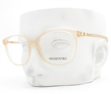 Swarovski Eyeglasses Glasses SK 2002 1034 Champaign Light Brown 53mm No Case