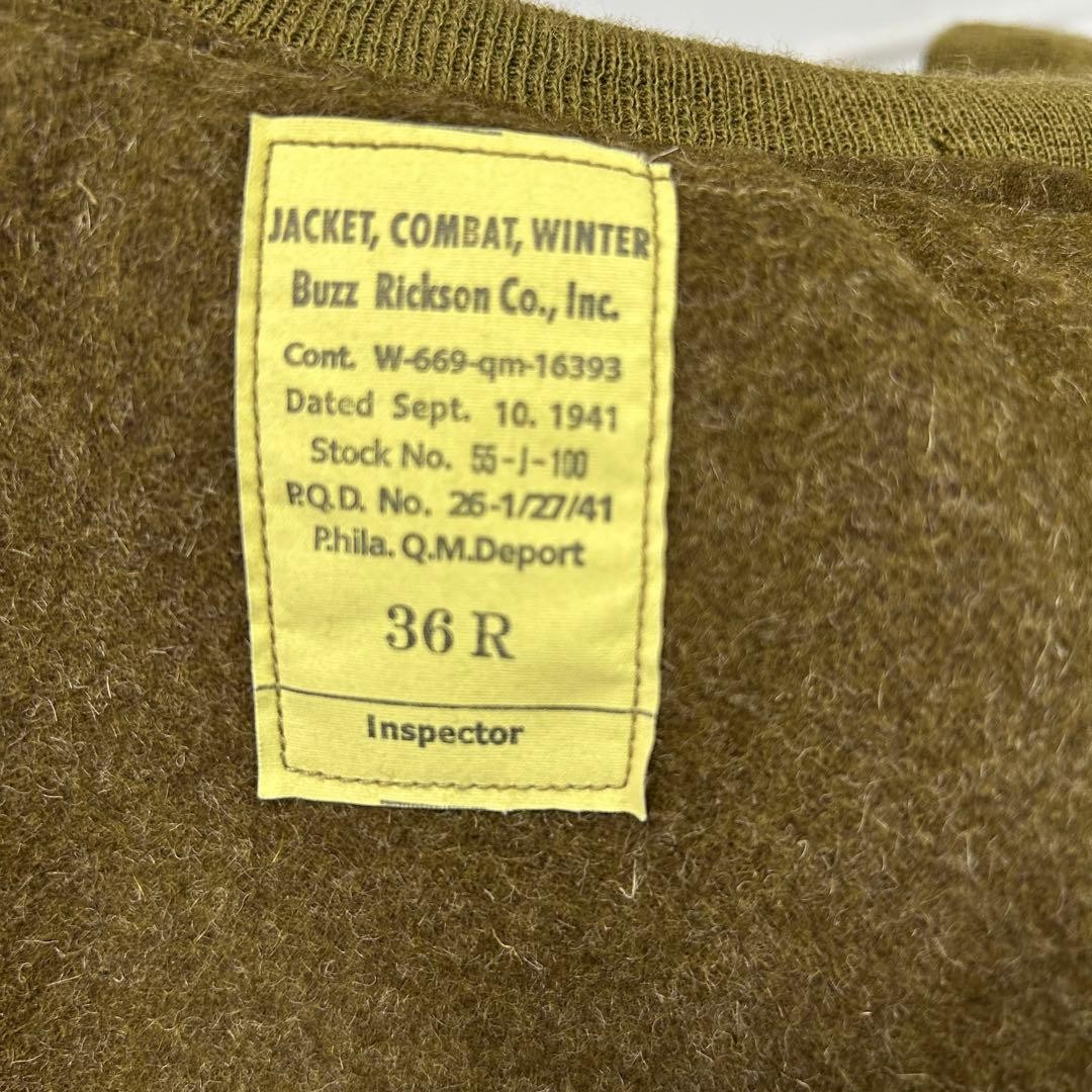Buzz Rickson's Tanker Combat Winter Jacket WWII A… - image 4