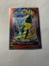 2019 Panini Prizm Mason Crosby #122 RED WAVE Prizm /149
