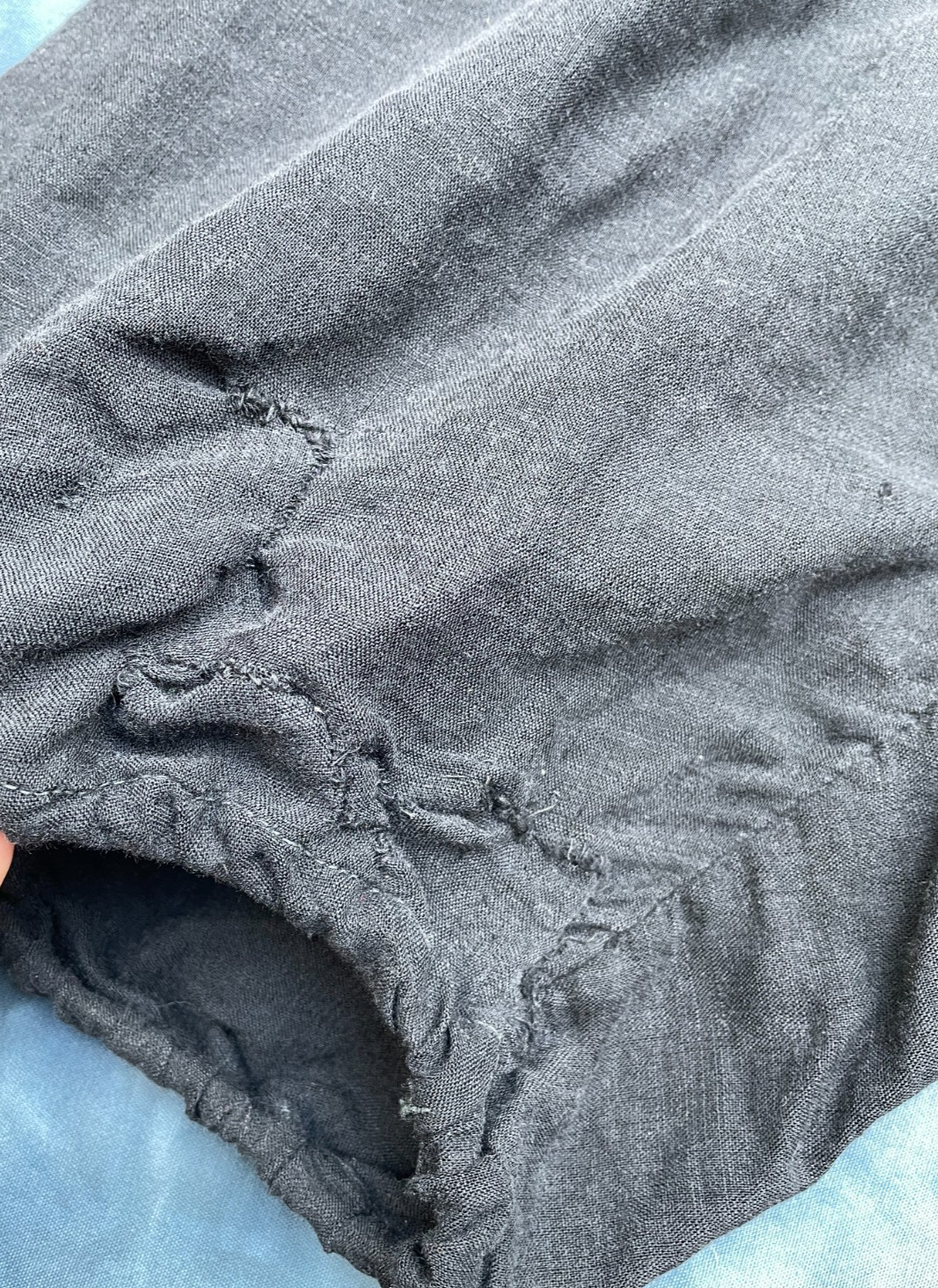 Antique Edwardian Womens Bathing Suit Bloomers 2 Piece Swimsuit 1900's Vintage