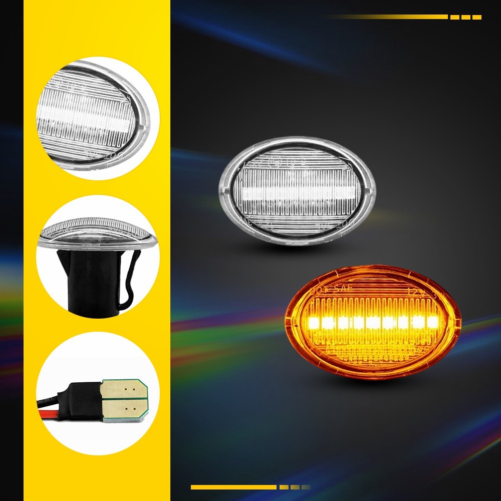 Maserati GranTurismo Sport 2007-2019 Front Right Side marker lights 20 pcs P/N 68259985AA