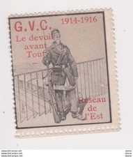 Vignette militaire delandre - G.V.C. - Le devoir avant tout