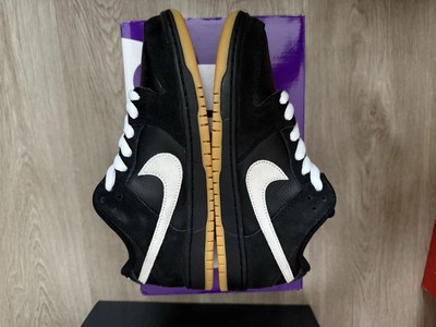 Nike SB Dunk Low Pro Black White Gum HF3704-003 Men's Size 9.5 | eBay