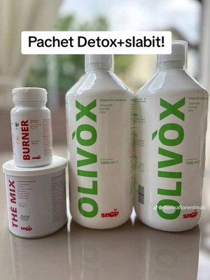 SNEP Olivox 2 Flaschen + Brenner 60 Kapseln + THE MIX (Kit 4 Artikel)
