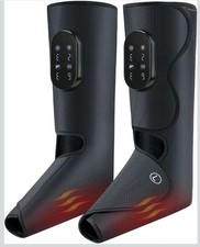 Medcursor Air Compression Leg Massager with Heat, Calf and Foot Massager