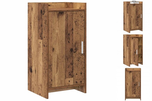 Sideboard Wohnzimmer Anrichte Schrank Lowboard Altholz 40X36X80 Cm Holzwerkstoff-image