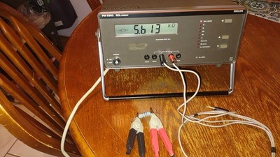 RCL Meter Measuring RLC Circuits Voltage Impedance, equivalent circuit