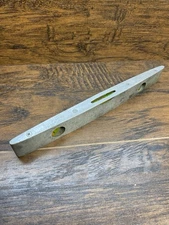 Vintage CRAFTSMAN No. 3983 9” 3 Bubble   Aluminum Torpedo LEVEL - Made In USA