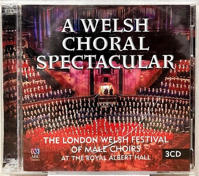 A WELSH CHORAL SPECTACULAR - The London Welsh Festival of Male Choirs - 3 CDs - Image 1 of 2
