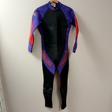 Yamaha Purple Black Red Full Body Wetsuit Medium