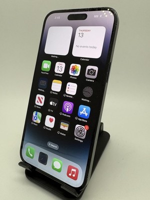 *SEE PHOTOS* Apple iPhone 14 Pro Max, 512GB, Black (Unlocked) [0182]