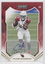 2021 Panini Playoff Auto Chase Edmonds #178 Auto i6j