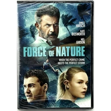 FORCE OF NATURE (2020) DVD Hirsch Bosworth Gibson - SEALED