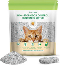 Bentonite Litter Sodium Mineral Cat Litter Clumping, Odor Control Kitty Litter f