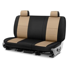 Coverking Premium Leatherette 2nd Row Black Cashmere Custom Seat Covers