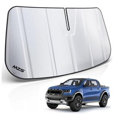 Windshield Sun Shade Compatible with Ranger 2019-2023, Foldable Truck Sun