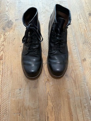 Wolverine MEN'S 1000 MILE PLAIN-TOE ORIGINAL BOOT Shoes Black 13 D Classic
