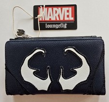Cartera Loungefly Marvel Venom nueva con etiquetas 6,5 X 4