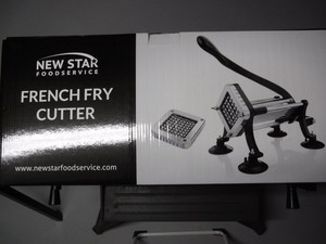 NEW STAR FOODSERVICE French Fry Cutter 43204, 1/2 " & 3/8" blades (Pick up Only)