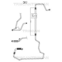 Triscan Hydraulikschlauch Servoschlauch Passend FüR Peugeot 206 | 8516 28002