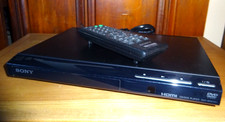 SONY DVD Upscaling Player, Model DVP-SR510H, HDMI 1080p Upscale, w/Remote, Used