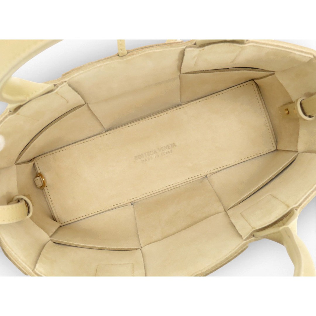 Bottega Veneta MAXI INTRECCIATO MINI ALCO 2 WAY TOTE BAG HANDBAG Used LIBR-0 thumbnail 7